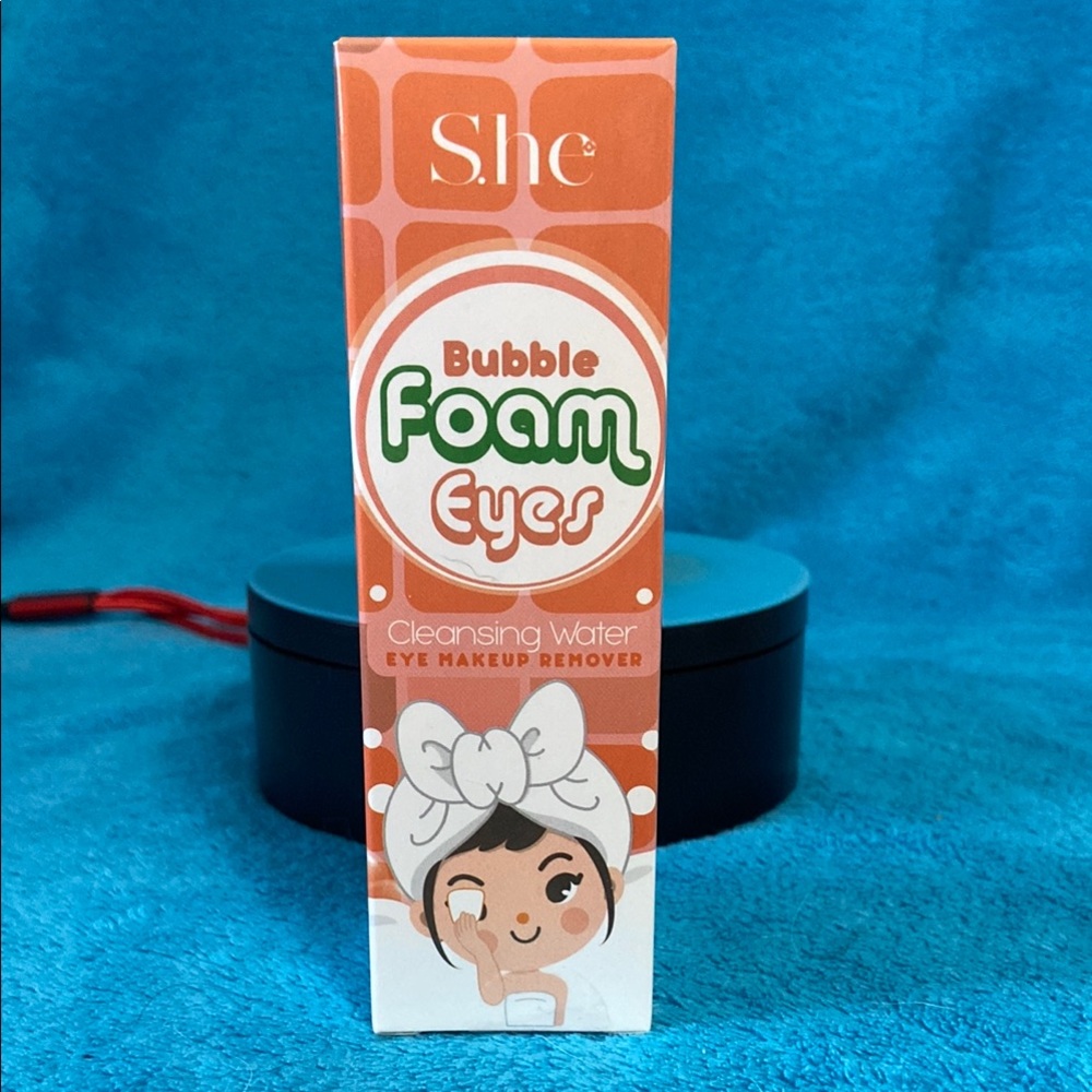 She Bubble Foam Eyes Cleansing Water